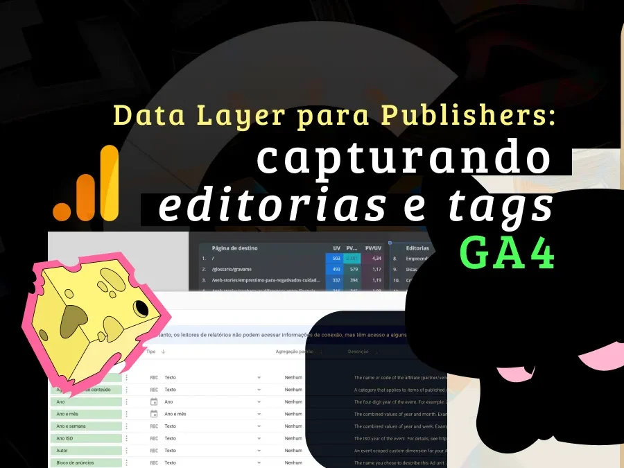 Data Layer para Publishers: capturando editorias e tags no GA4