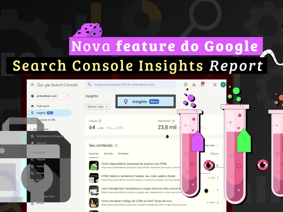 Conheça a nova feature do Google: Search Console Insights Report