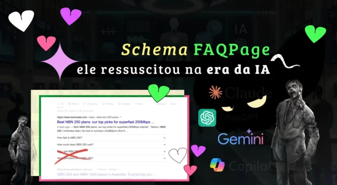 Schema de FAQ (FAQPage): a marcação de dados estruturados que ressuscitou na era da IA