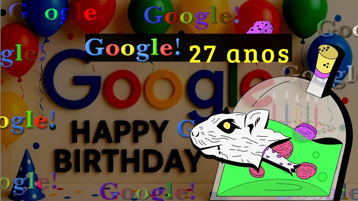 Google completa 27 anos e celebra com doodle especial que revive seu logotipo original. Conheça a trajetória da gigante da tecnologia.