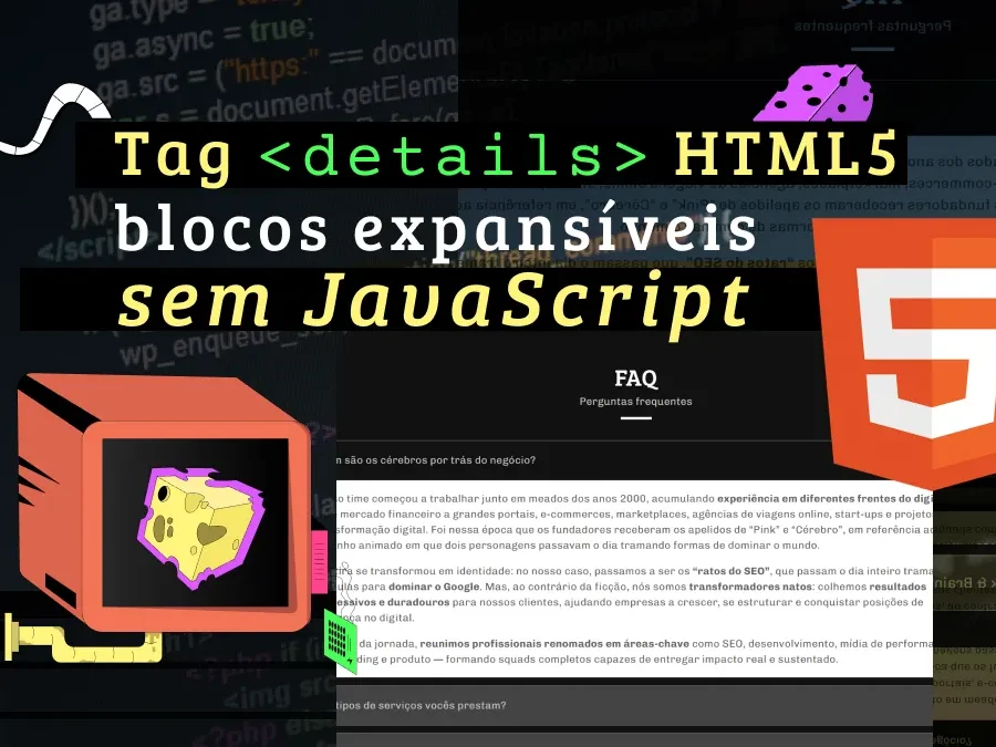 Tag details no HTML
