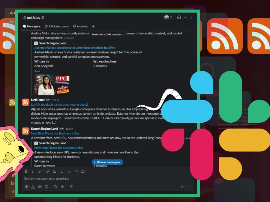 Como utilizar automação no slack para monitorar concorrentes?