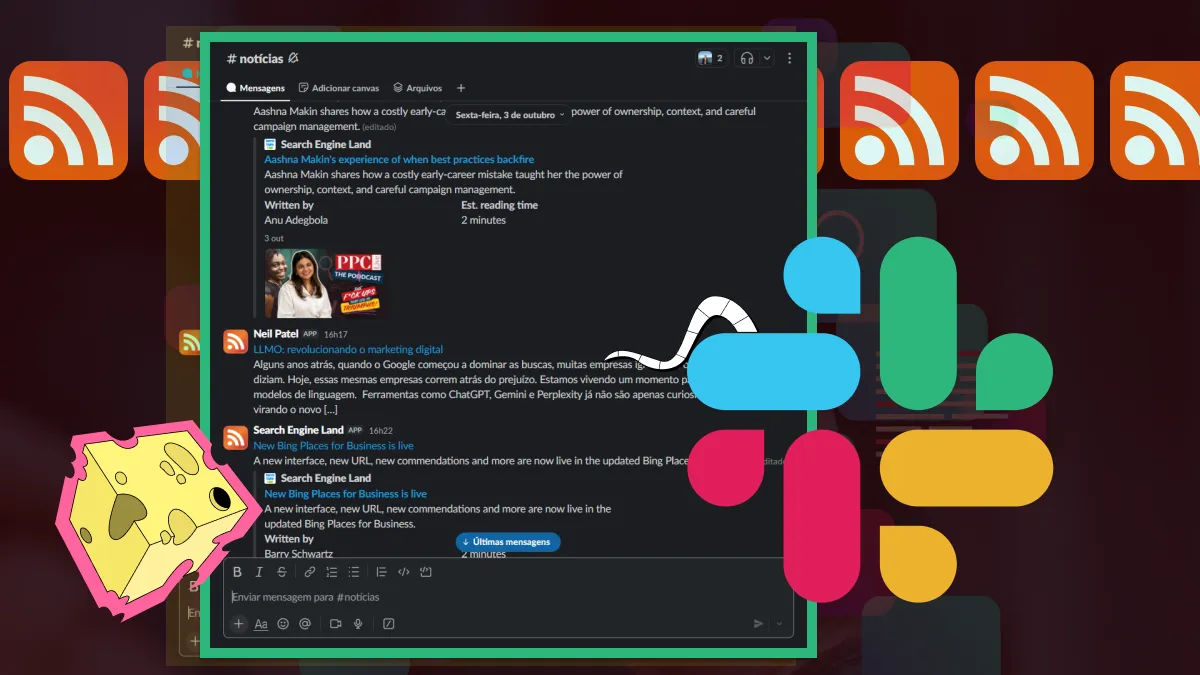 Use Slack para monitorar concorrentes utilizando automação Como utilizar automação no slack para monitorar concorrentes?